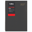 2027 Collins Diary Boston A41 Day To Page Black 2027 , PVC Cover, Wiro Binding